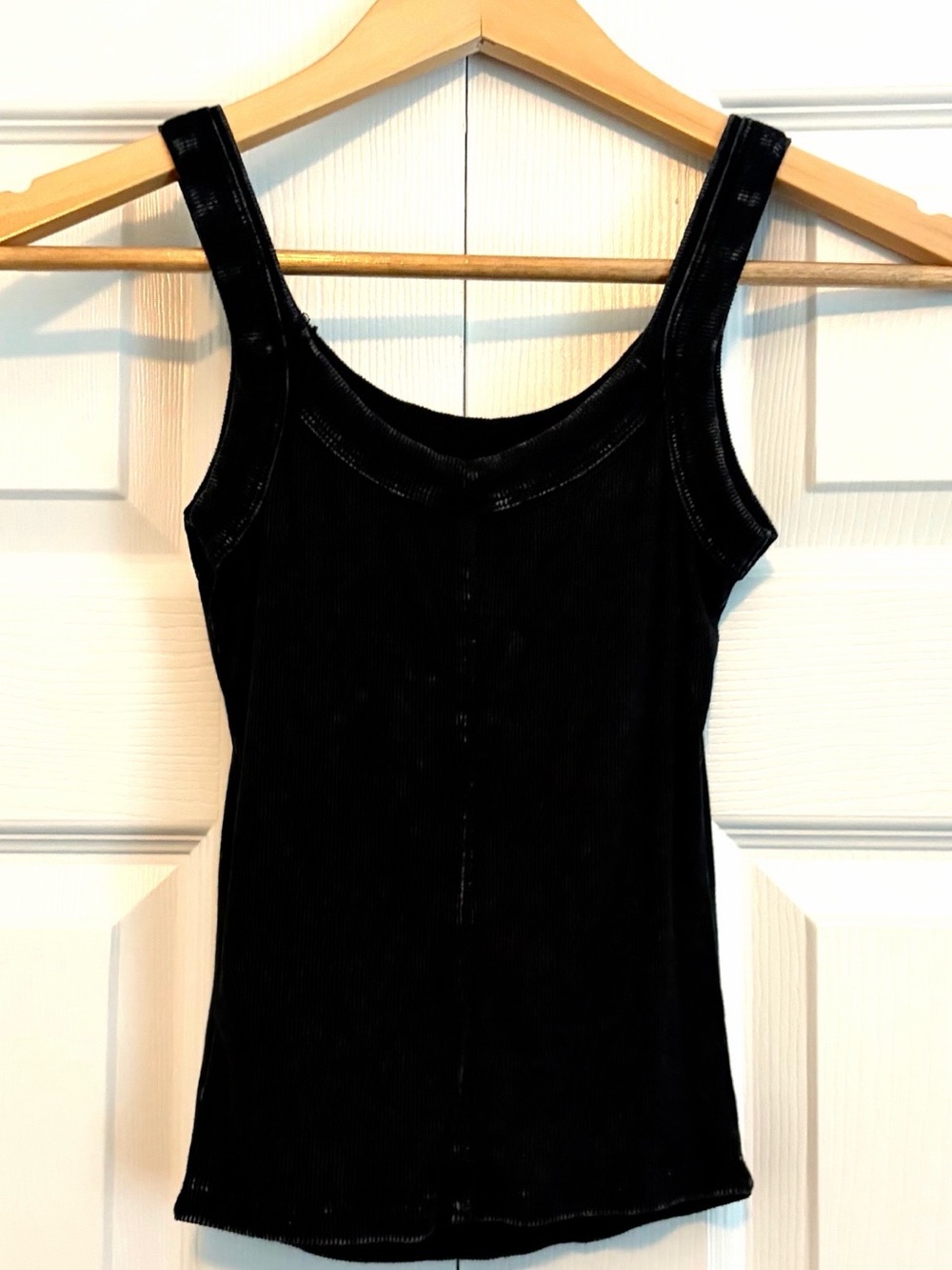 Wild Fable Classic Ribbed Acid Washed Tank Top - Picture 2 of 2